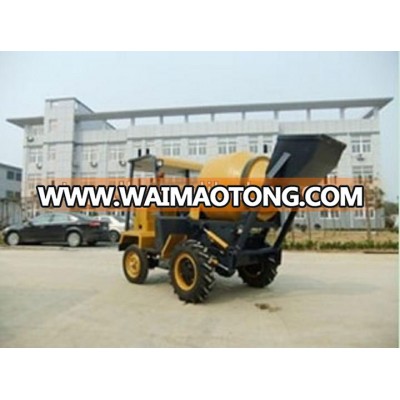 China Famous Topmac Brand mobile self-loading mixer