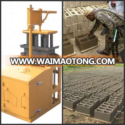 Export Africa Market Hollow Block Machine