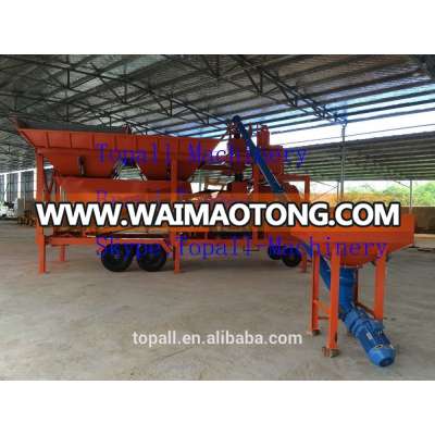 portable and mobile concrete plant from famous factory